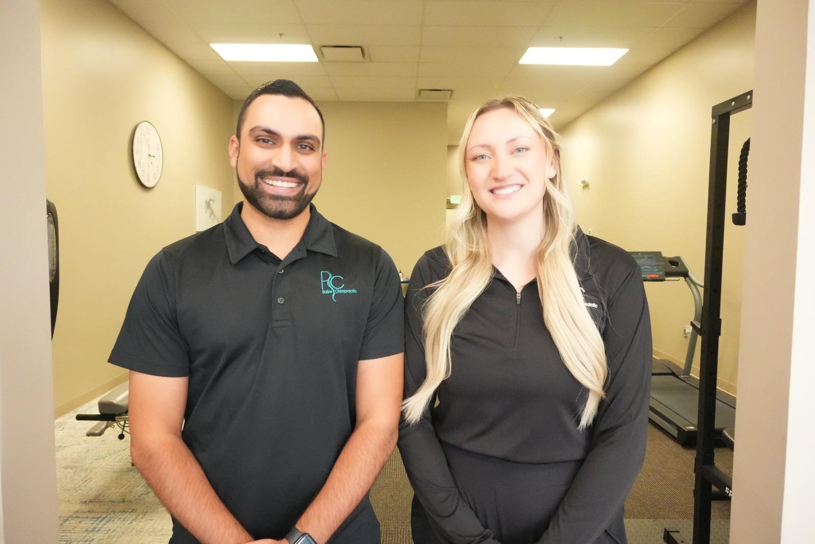 Two Raise Chiropractic team members